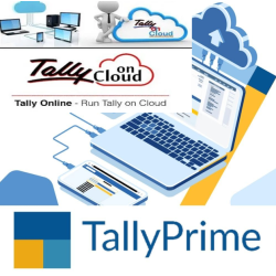 TallyPrime on Cloud - Tally on Cloud Service New, 1 User, 1 Year GST Billing & Accounting Software