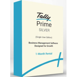 Tally Prime Rental Single User Rental Monthly Subscription Silver Edition Tally Prime Rental Single User Rental Monthly Subscription Silver Edition