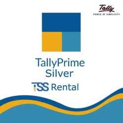 Tally Prime Rental Single User Rental Subscription Silver Edition