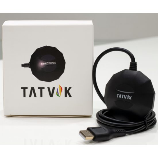 Tatvik GNSS100 Receiver Aadhar USB UIDAI-2025 Approved Wired Gps Device