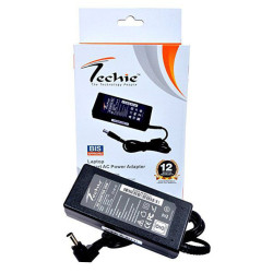 Techie Laptop Charger@Best Price For HP, Lenovo, Sony, Compaq, Dell, Asus Models Perfectly Compatible with 1 Year warranty NoteBook Power Adapter