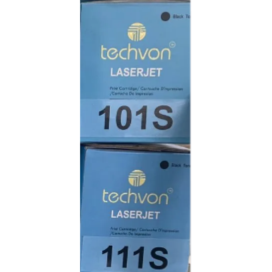 Techvon MLT-D101S Compatible Samsung Toner Cartridge Black Laser Printer Toner