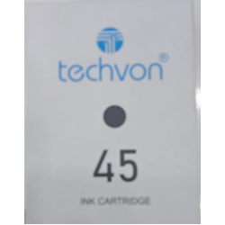 HP 45 Black Ink Techvon Compatible Cartridge