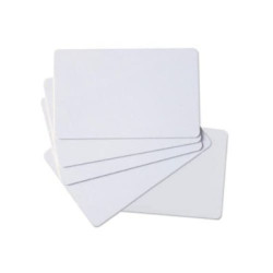 PVC Blank Thermal Card Compatible For Thermal Printers Aadhar Card|College/School ID|Gate Pass 230 Pcs Box Blank White Card