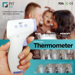 Thermometer TG8818A Portable digital Infrared Forehead Non-conact Testing with High Laser Gun