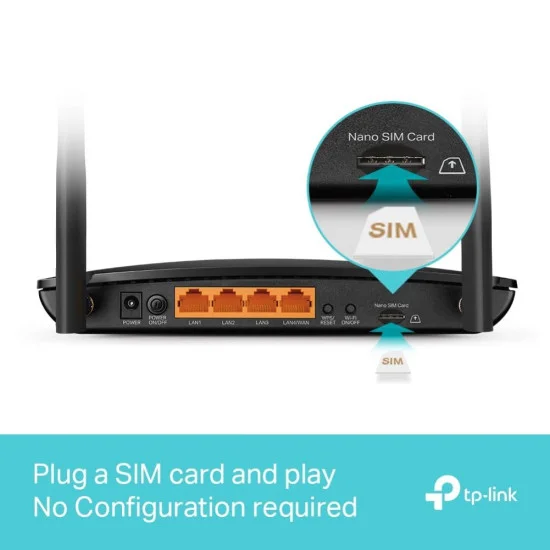 TP Link MR600 Wi-Fi 4G Sim Router - TP-Link Router