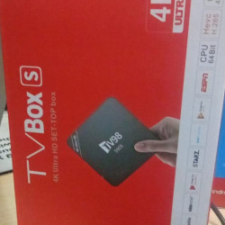 TV98 Set Top Box 4K Ultra HD WiFi 5G AndroidTV TV Box