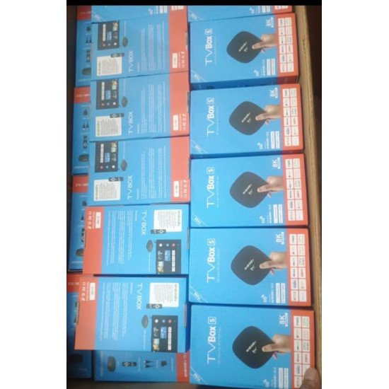 TV98 Set Top Box 8K Ultra HD 2GB Ram 16GB ROM WiFi 5G AndroidTV 13 TV Box