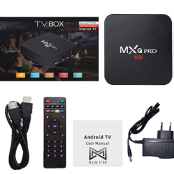 MXQ TV BOX 5G 4K Pro Ultra HD 2GB/16GB Android Internet Streaming Smart TV Box OTT Media Player