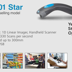 TVS Electronics BS-C101 Star Barcode Scanner
