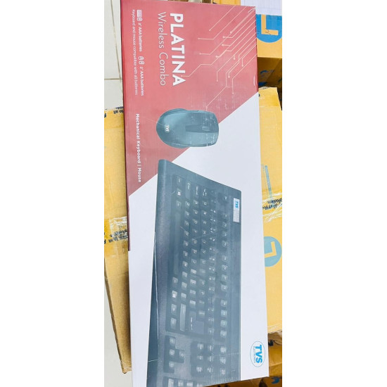 TVS Platina Wireless Keyboard + Mouse Mechanical Combo