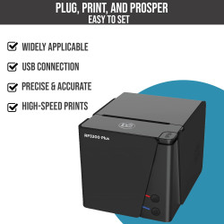 TVS ELECTRONICS RP 3200 Plus 3" Thermal Receipt Printer TVS ELECTRONICS RP 3200 Plus 3" Thermal Receipt Printer