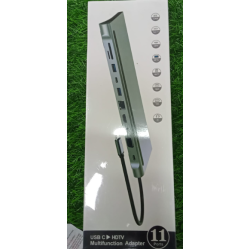 Type-C Extension Dock USB3.1 To HDMI Card Reader USB C Hub USB Hub, USB Adapter, 11 in 1 Hub Multifunction Adapter