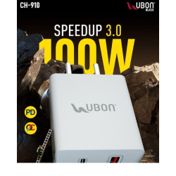 Ubon CH-910 100W Speedup 3.0 IOS And Android Devices Fast Charger