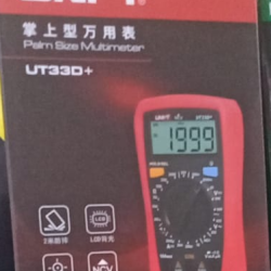 UNI-T UT33D+ Palm-sized Digital Multimeter