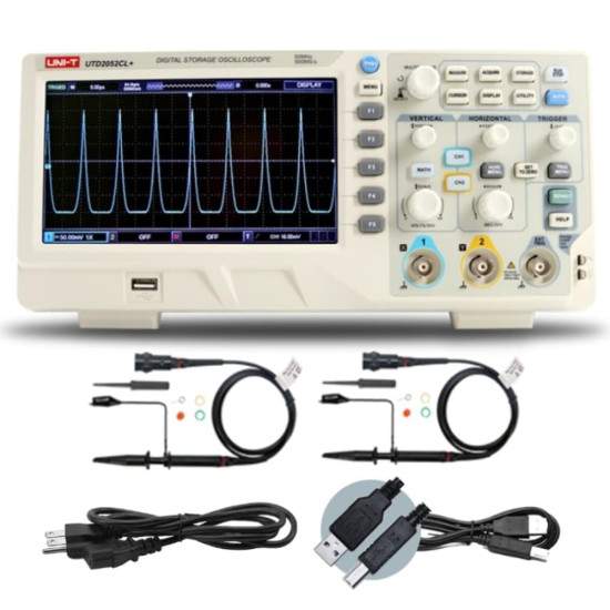 UNI-T UTD2072CL 70MHz Dual Channel Digital Storage Oscilloscope UNI-T UTD2072CL 70MHz Dual Channel Digital Storage Oscilloscope