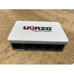 UQAZO 5 Port 10/100Mbps Fast Ethernet Desktop LAN Network Switch UQAZO 5 Port 10/100Mbps Fast Ethernet Desktop LAN Network Switch