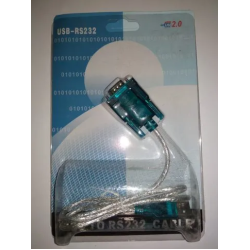 USB to DB-9 Serial Port RS-232 Adapter 9-Pin Male Converter Cable USB to DB-9 Serial Port RS-232 Adapter 9-Pin Male Converter Cable