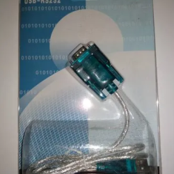 USB to DB-9 Serial Port RS-232 Adapter 9-Pin Male Converter Cable