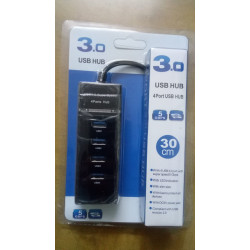 USB 4 Port HUB SuperSpeed 3.0 Portable Mini Hub