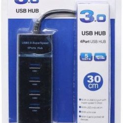 USB 4 Port HUB SuperSpeed 3.0 Portable Mini Hub