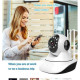 V380 Pro HD Smart WiFi Wireless IP CCTV 2 way Intercom 360 Rotate Security Camera