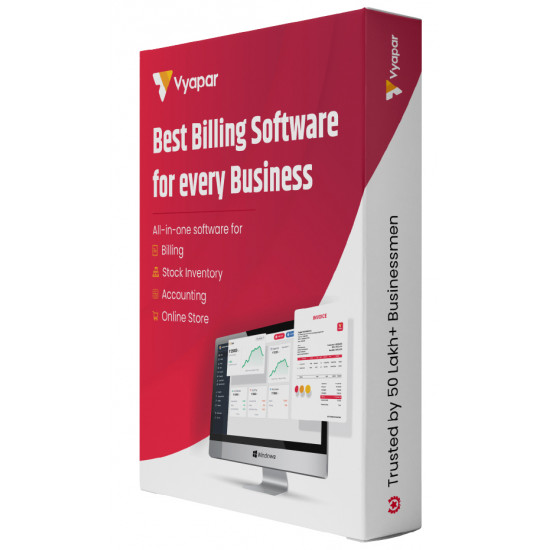 Vyapar Billing Inventory Accounting Online | Desktop Based Apps Invoice GST Software