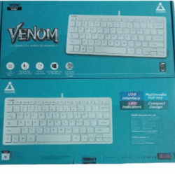 Ivoomi Venom Mini USB Standard Wired Keyboard Ivoomi Venom Mini USB Standard Wired Keyboard