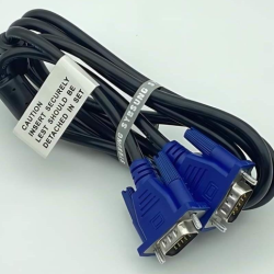 VGA Cable Male to Male PC to PC 1.5 Meters Support PC Monitor LCD LED Projector CCTV KVM Display Cable VGA Cable Male to Male PC to PC 1.5 Meters Support PC Monitor LCD LED Projector CCTV KVM Display Cable