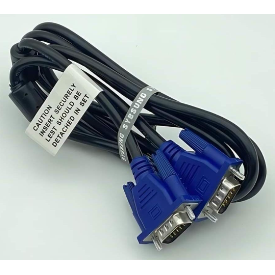 VGA Cable Male to Male PC to PC 1.5 Meters Support PC Monitor LCD LED Projector CCTV KVM Display Cable
