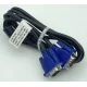 VGA Cable Male to Male PC to PC 1.5 Meters Support PC Monitor LCD LED Projector CCTV KVM Display Cable