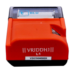 BluPrints Vriddhi L1 Biometric Fingerprint 2 inch Integrated Aadhar Enabled Thermal Printer