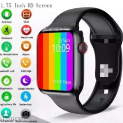 W26+ Plus Pro Smartwatch 1.7 in HD Full Touch Screen with Call|Notification|Heart Rate Tracking for Android & iOS Smart Watch