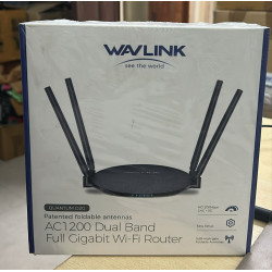 WAVLINK QUANTUM D2G AC1200 Dual Band Full Gigabit WiFi Router WAVLINK QUANTUM D2G AC1200 Dual Band Full Gigabit WiFi Router
