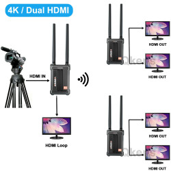 4K Wireless Display Video Transmitter Receiver for Camera PC To TV wifi HDMI Extender