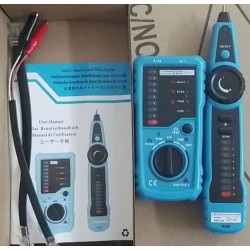 Wire Tracker Cable Break Point Tester Multi-Functional Wire Tracker Fwt11 Network Cable RJ45, Ethernet LAN, Telephone Line RJ11 Measuring Instrument Cable Tester