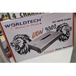 Worldtech WT‑4078 Cruise 4 Channel Lion 9800 BEAT BOOST Power Car Amplifier