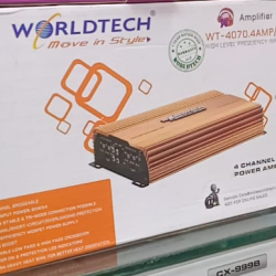 Worldtech WT-4070.4AMP/22 Multi Class A Car Amplifier