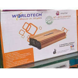 Worldtech WT-4070.4AMP/22 Multi Class A Car Amplifier Worldtech WT-4070.4AMP/22 Multi Class A Car Amplifier