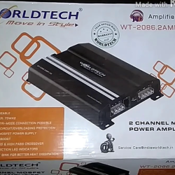 Worldtech WT-2086 V18 2 Channel MOSFET Car Amplifier