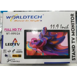Worldtech 11 Inch Screen WT-1199 Portable USB / AV / HDMI / RCA / VGA LCD MONITOR LED TV