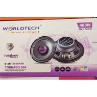 Worldtech TORNADO 604 400 Watt 6 * 6 Inch  Door / Panel Woofer Speaker