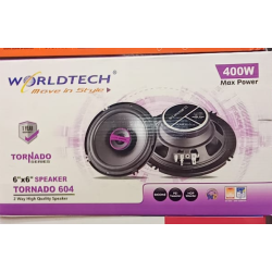 Worldtech TORNADO 604 400 Watt 6 * 6 Inch  Door / Panel Woofer Speaker