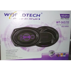 Worldtech WT-162 950 Watt 6 * 9 Inch  Stereo Oval Woofer Car Speaker