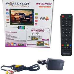 Worldtech TFT977P 9 inch Screen 9.5 TFT977P AV / RCA  LCD Monitor LED TV