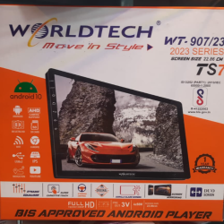 Worldtech WT-907 TS7 9 Inch USB Wifi GPS 2GB/32GB Full HD Double Din Car Stereo Android Player