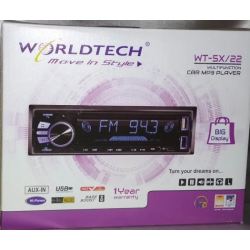 WorldTech Smart BT Mp3 7" Full Touch Screen Bluetooth,FM,USB,Aux,MP3,Call Connect Phone Receiver Audio System Car Stereo