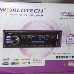 WorldTech Smart BT Mp3 7" Full Touch Screen Bluetooth,FM,USB,Aux,MP3,Call Connect Phone Receiver Audio System Car Stereo
