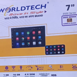 Worldtech 7 Inch Universal Android Touch Car Screen 1GB Ram 16GB Internal Bluetooth Screen Worldtech 7 Inch Universal Android Touch Car Screen 1GB Ram 16GB Internal Bluetooth Screen