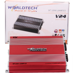 Worldtech WT-2087/23 V24 2 Channel MOSFET Car Amplifier